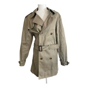 NWOT 3.1 Phillip Lim Trench Coat Tan Luxury Jacket Size Small